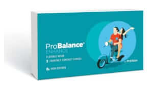 probalance enhance monthly contact lense