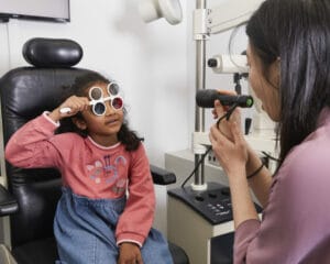 Eye test for school age kids