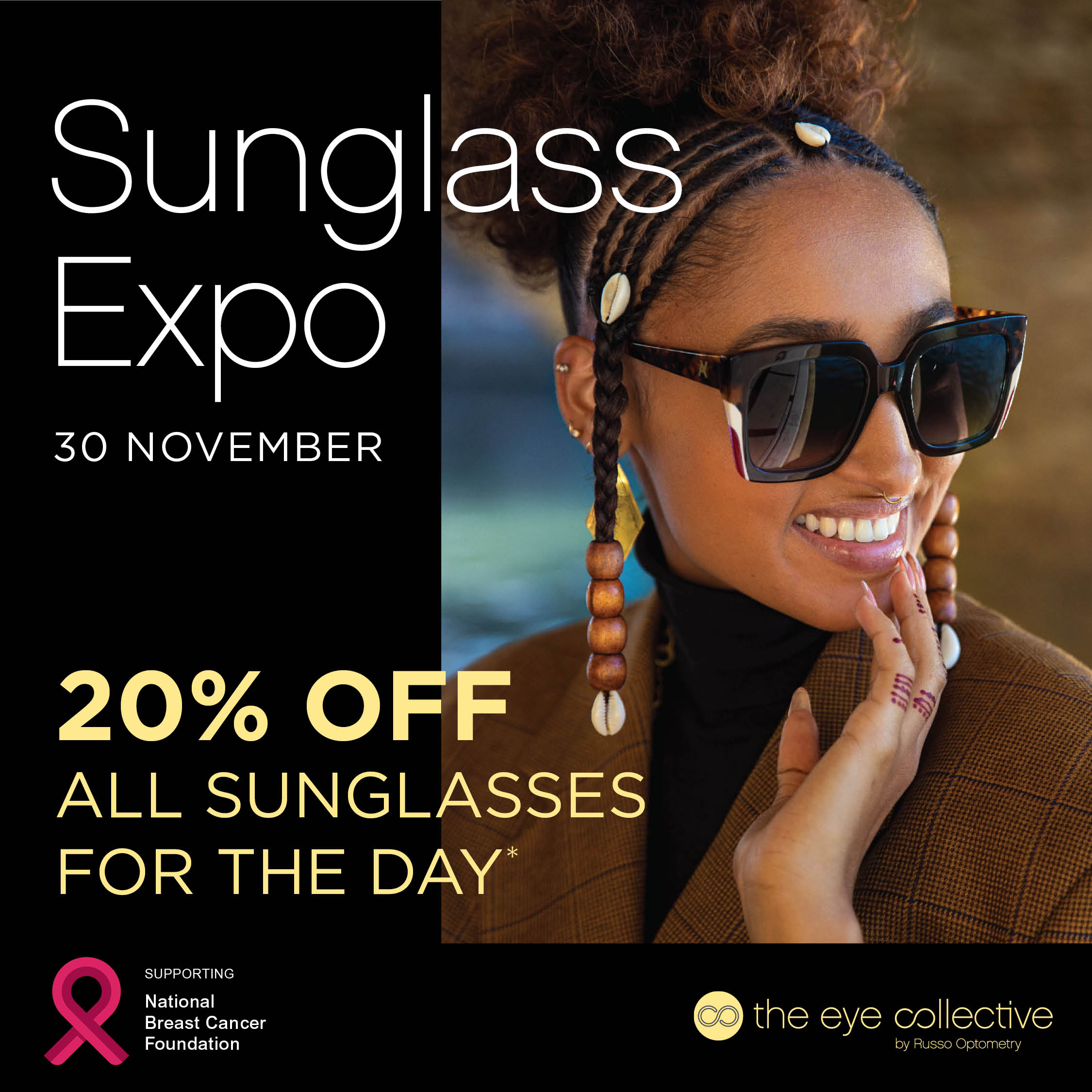 The Eye Collective Sunglasses Expo on 30 Nov 2023